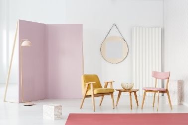 Cylinder Rose Gold Flower Pot with Criss Cross Design